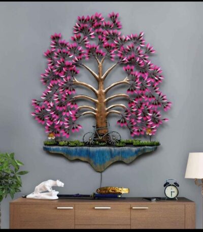 Purple Tree wall decor