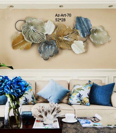 Feather wall decor
