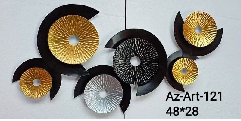 Metal Half circle Wall Decor