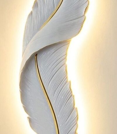 Big feather wall decor