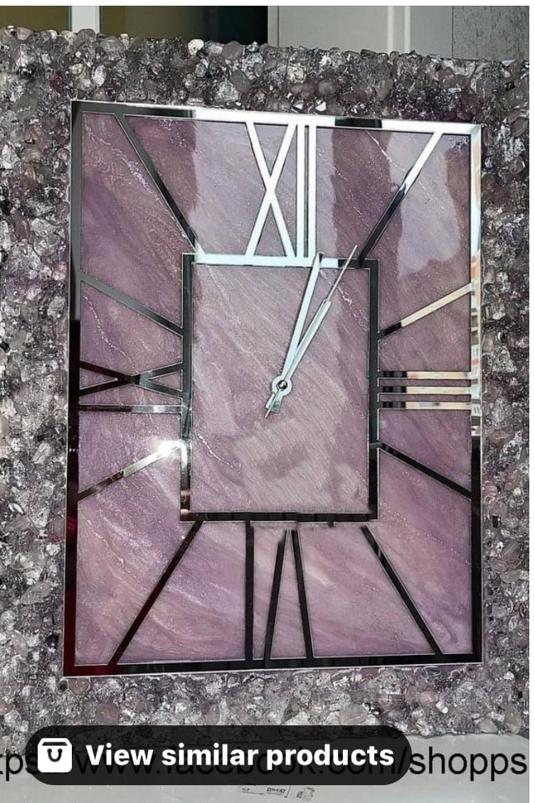 Marble design clock India