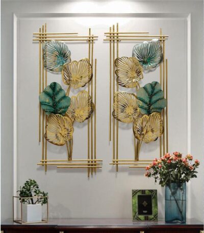 Twin Set vertical leaves