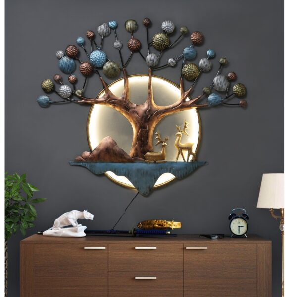 Metal Tree led backlight