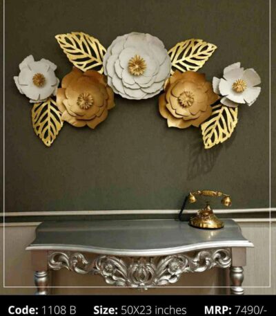 Floral hanging decoration