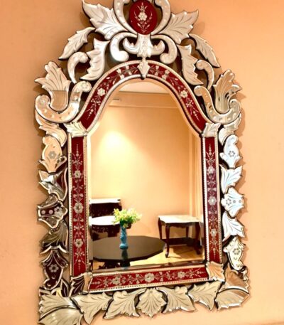 Etched Venetian Mirror