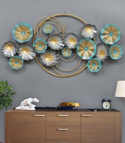 Green seashell Metal decor