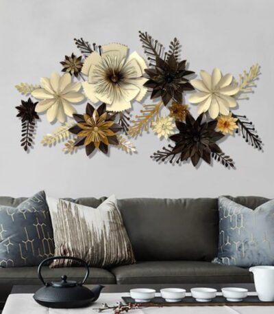Floral Metal wall decor