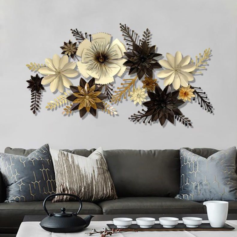 Floral Metal wall decor
