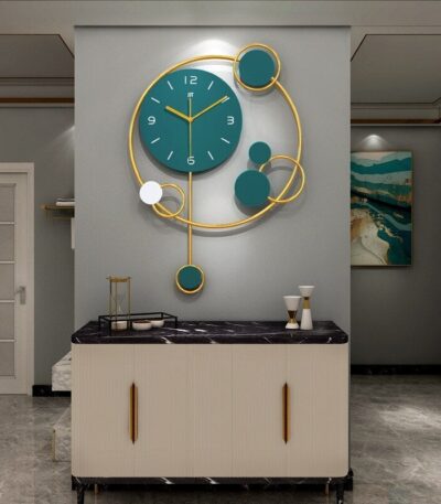 Metal wall clock 3