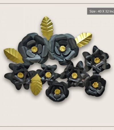 Black and Gold Leaf flowers