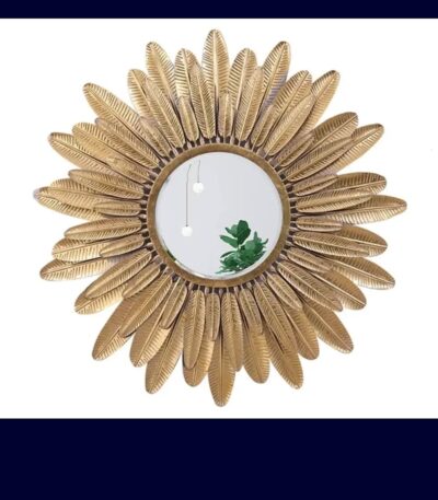 Golden quill Mirror