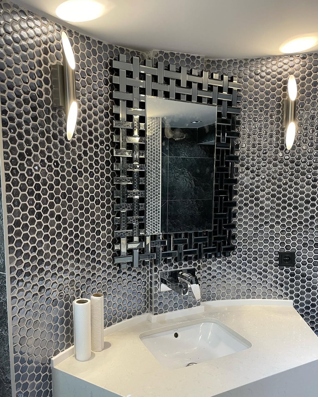 venetian Mirror black venetian Mirror black