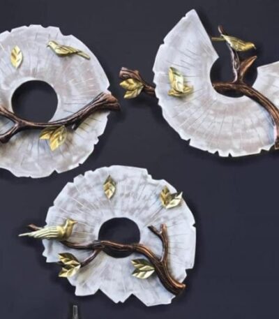 Metal Birds tree circle