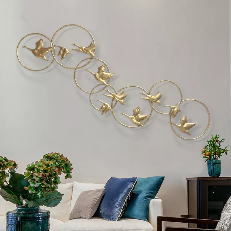 arihant-3800 wrought Iron Birds flying