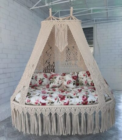 Macrame hammock