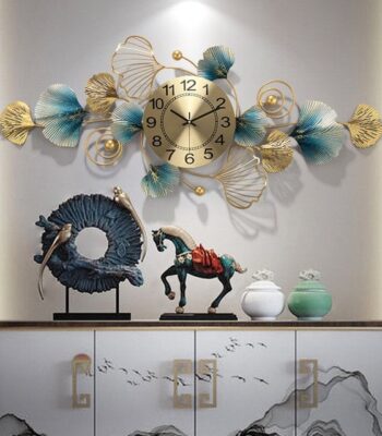 New Indian metal clock decor