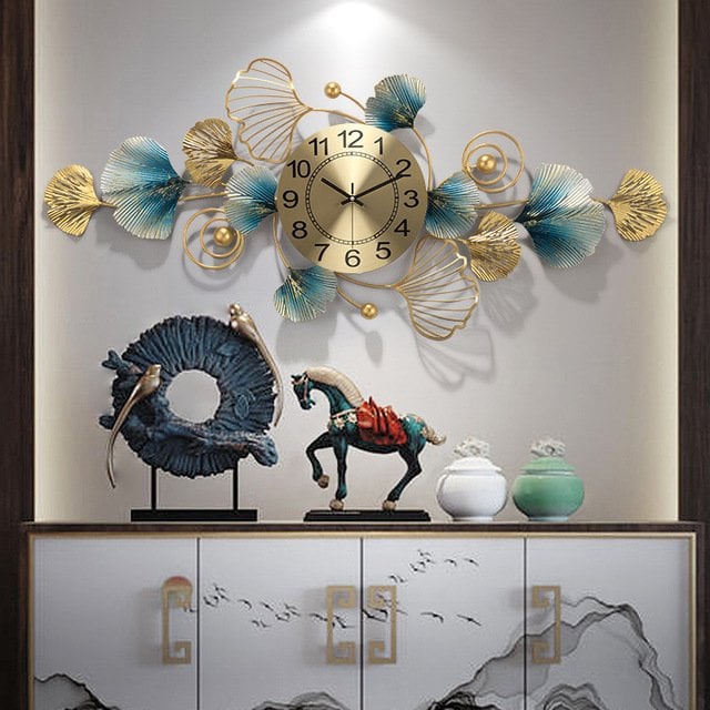 New Indian metal clock decor