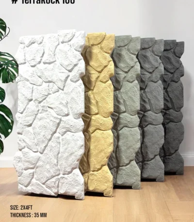 Terra rock PU panel